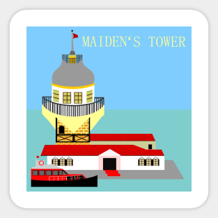 Maiden's tower Sticker